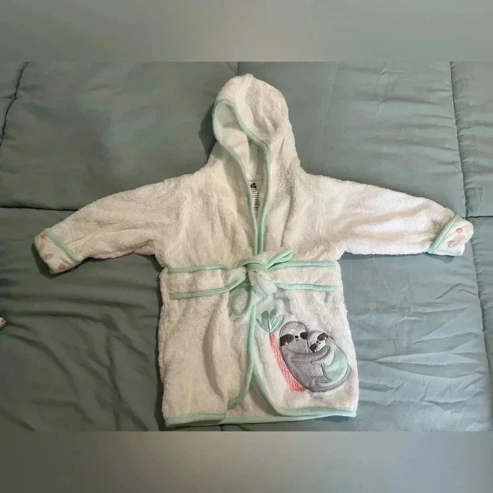Just Born Baby bath robe (size 0-9 Months)
